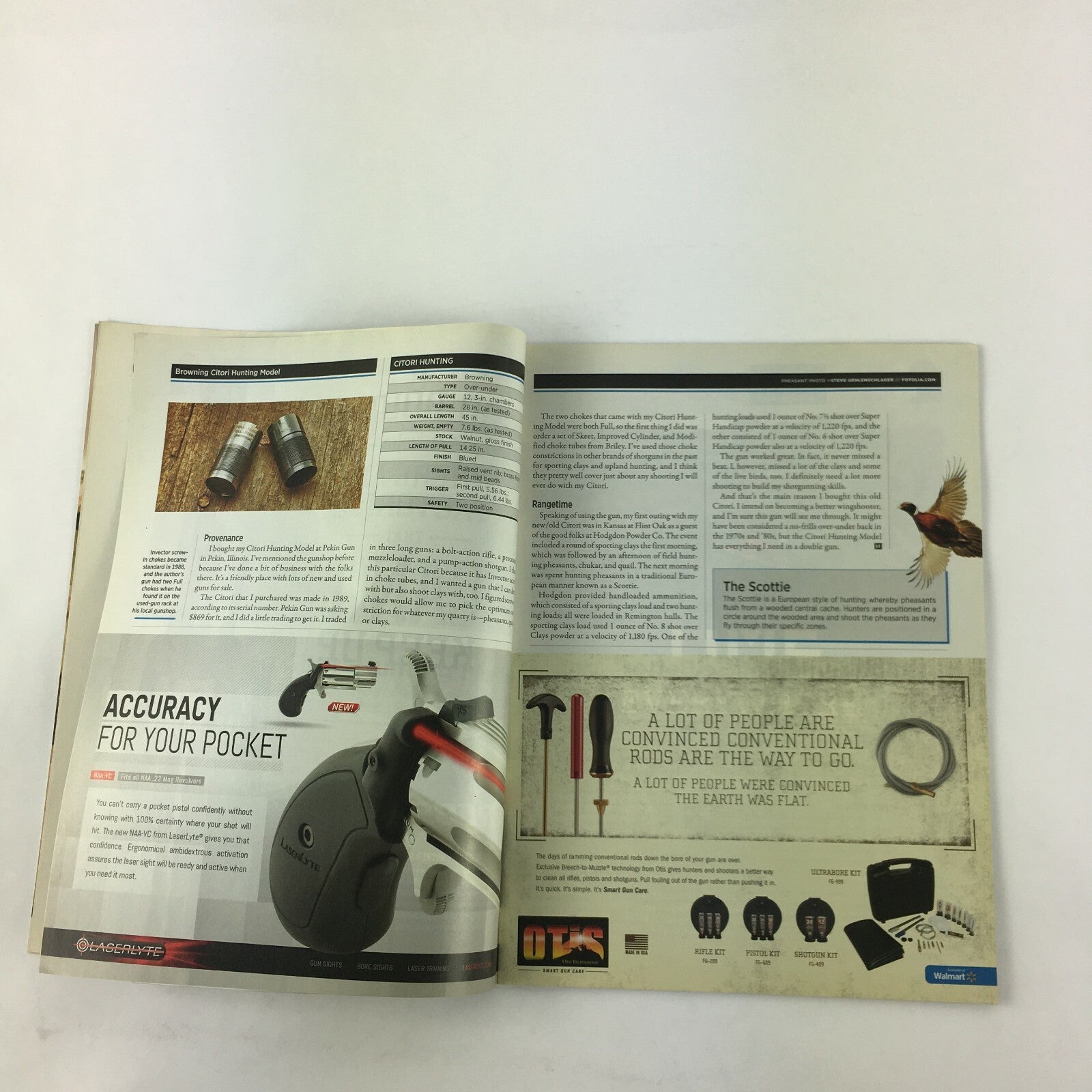 August 2015 Shooting Times Magazine 10mm P220 Enduron Technology New P220 10mm