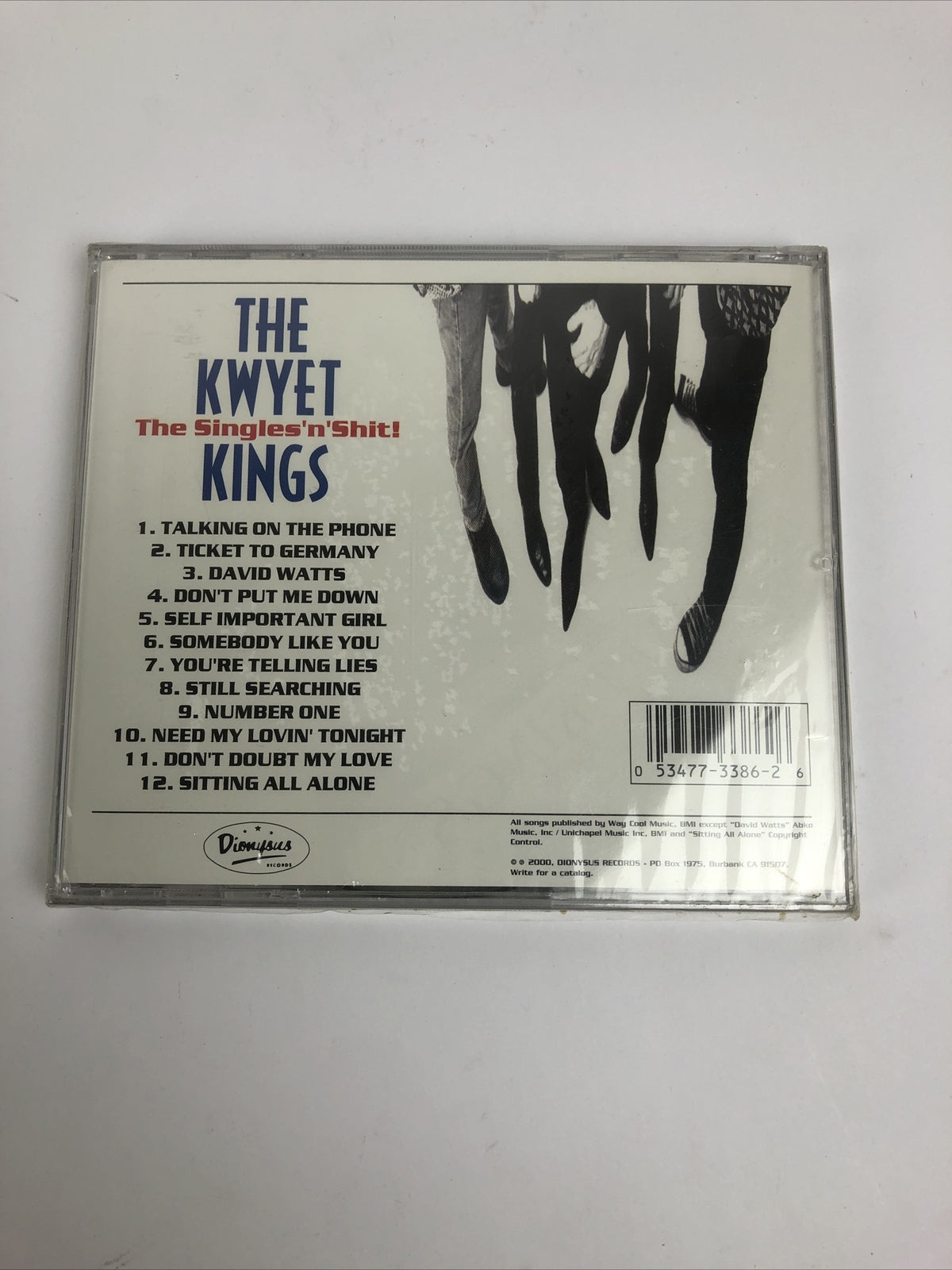 The Kwyet Kings The Singles' n' Shit David Watts Number One  CD #7 NEW Sealed