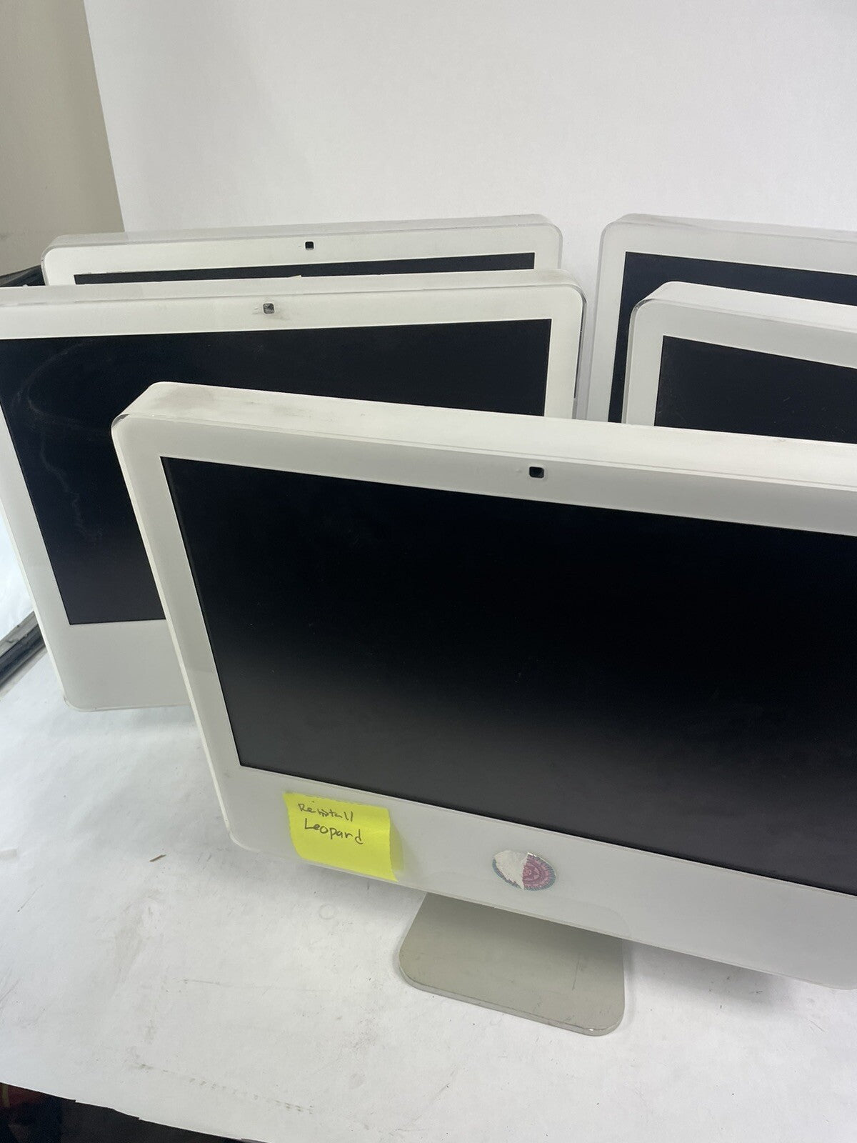 Lot of 5 : Vintage Apple Imac A1145 for Parts or Repair
