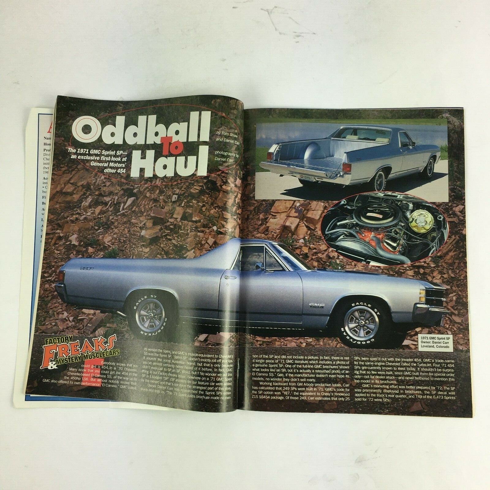 January 2000 Muscle Car Magazine Factory Freakes Mystery Power steering Fix