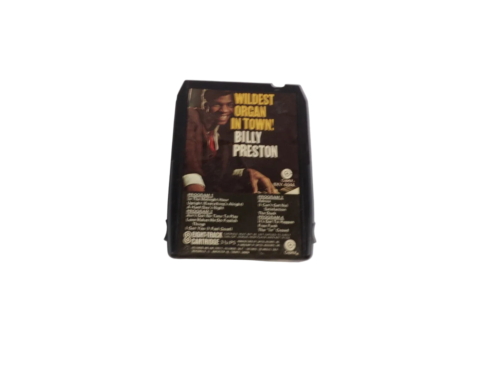 Wildest Organ In Town! Billy Preston In The Midnight Hour Stereo Tape Cartridge