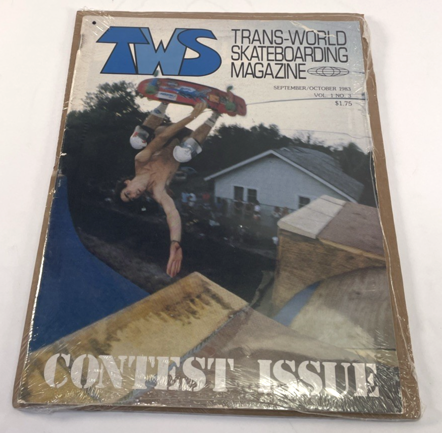 1983 TransWorld Skateboarding Magazine Third Issue Vol 1 No 3 Lance Mountain