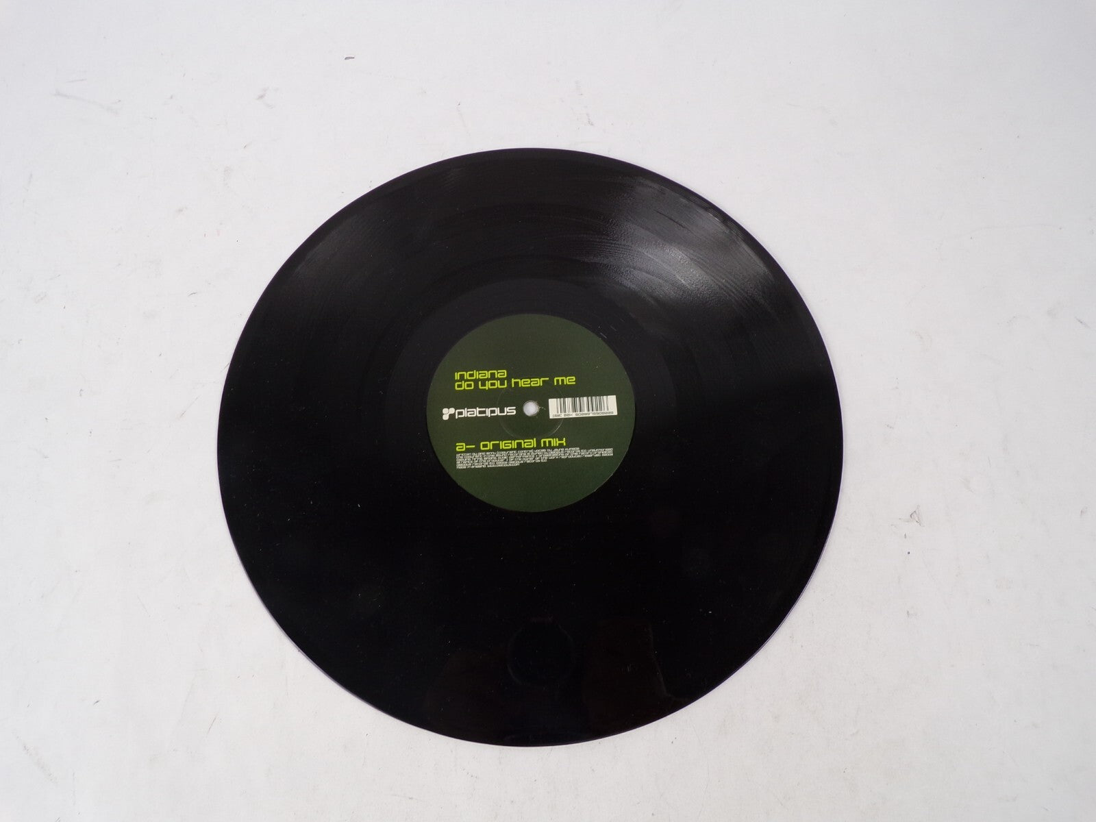 Platipus Indiana Do You Hear Me B-Dino Lenny Remix Vinyl Record