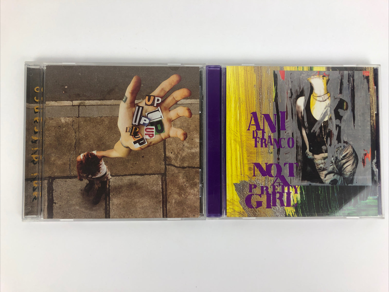 2 x Ani Difranco Digital Audio CD Lot " Up Up Up Up " " Not a Pretty Girl " #56