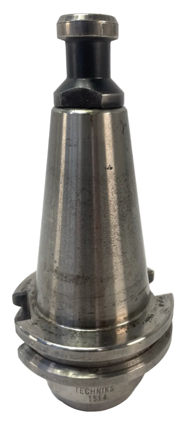TECHNIKS CAT40xSLN1/2”-1.75 Solid Tool Holder 1.75” Projection .500” w Pull Stud