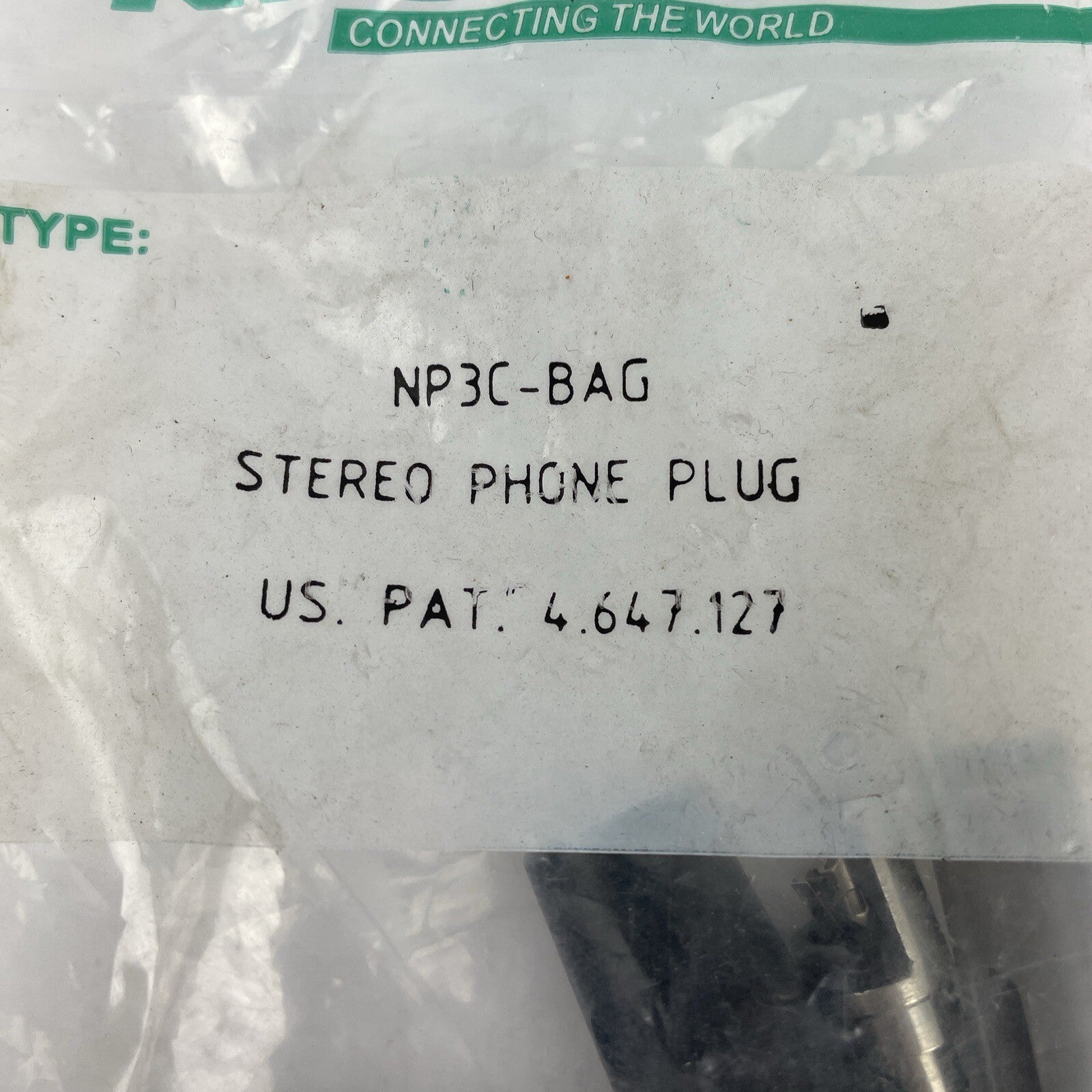Neutrik NP3C 3 Pole 1/4" 6.35mm Stereo Jack Professional Phone Plug Connector