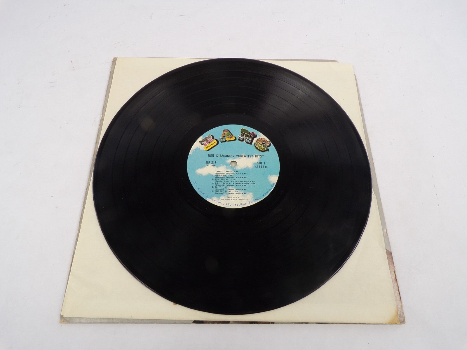Neil Diamond's "Greatest Hits" Cherry, Cherry Oh No No New Orleans Girl, You'll