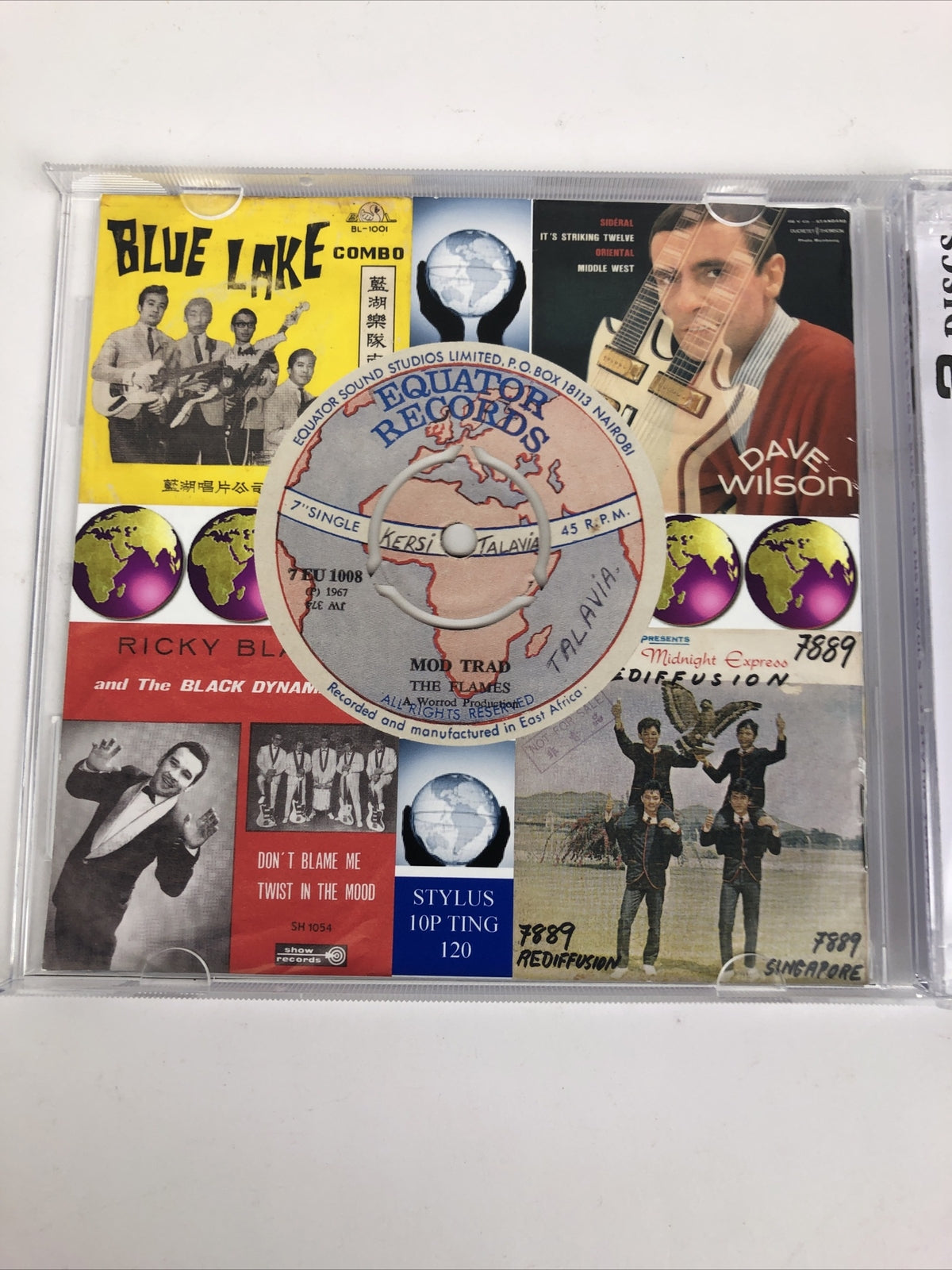 1960's Long Forgotten Rock Guitar Instrumentals from Around the World 2 x CD  #5