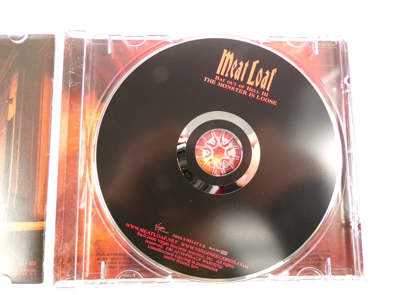 Meat Loaf  Bat Out Of Hell 3 The Monster Is Loose Blind As A Bat CD#54
