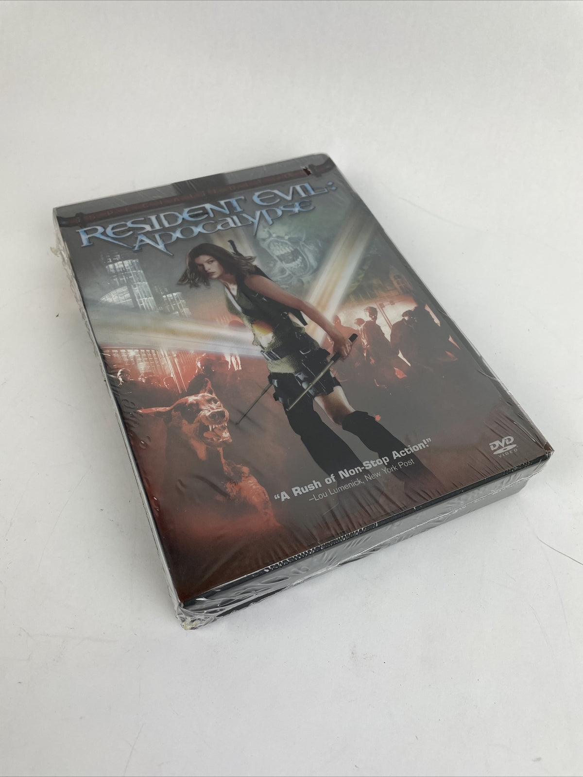 Lot of 2 x RESIDENT EVIL + Resident Evil Apocalypse DVD Video Mill Jovovich MINT