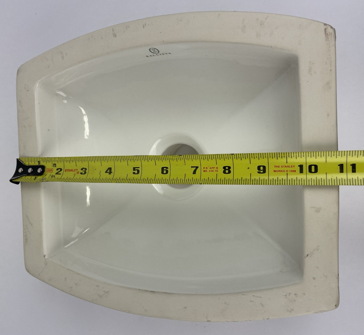 Kallista Undercounter Basin Sink For Her BARBARA BARRY Linen White P72026