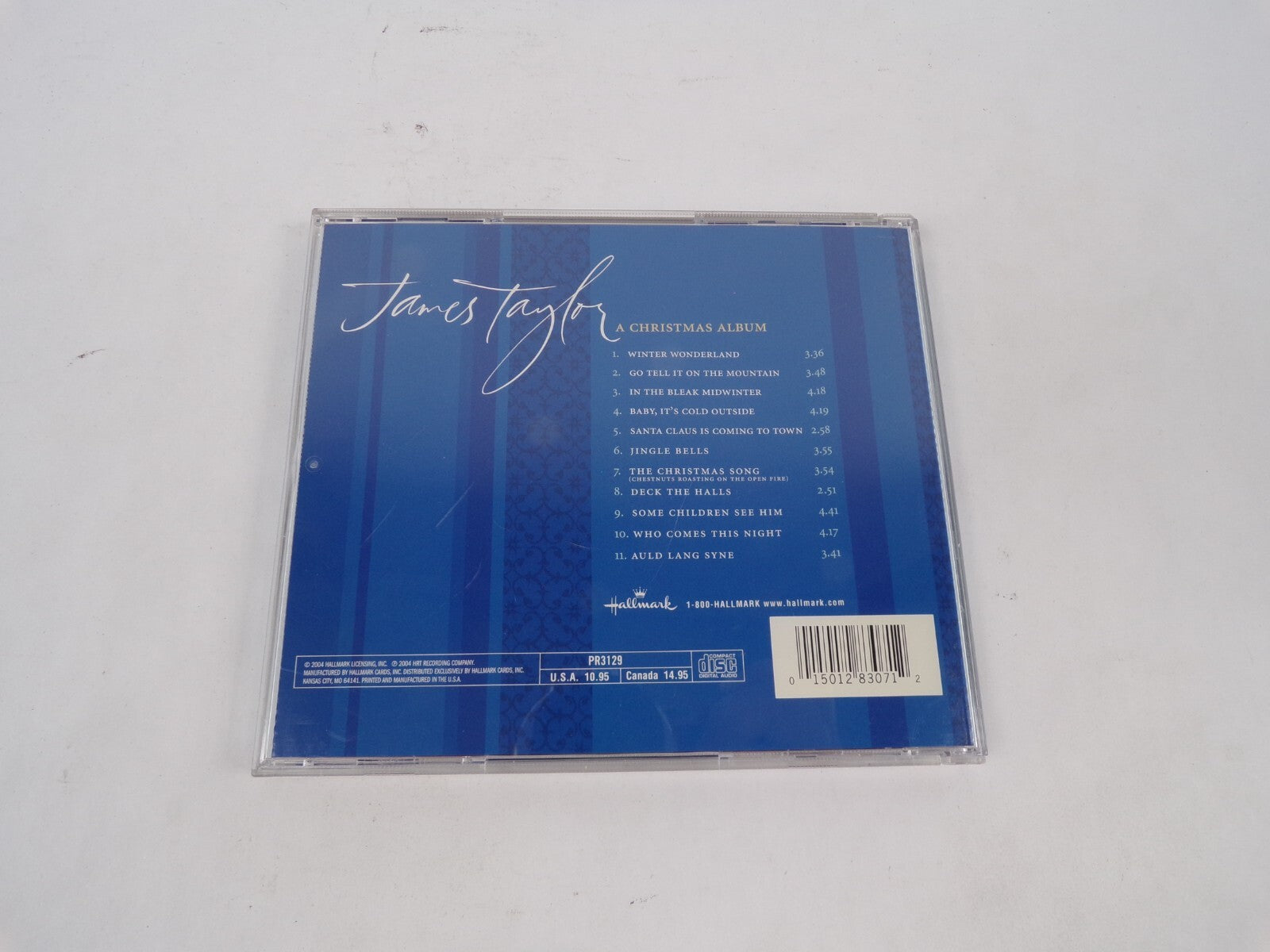 James Taylor A Christmas Album Winter Wonderland Go Tell It On The MountainCD#68