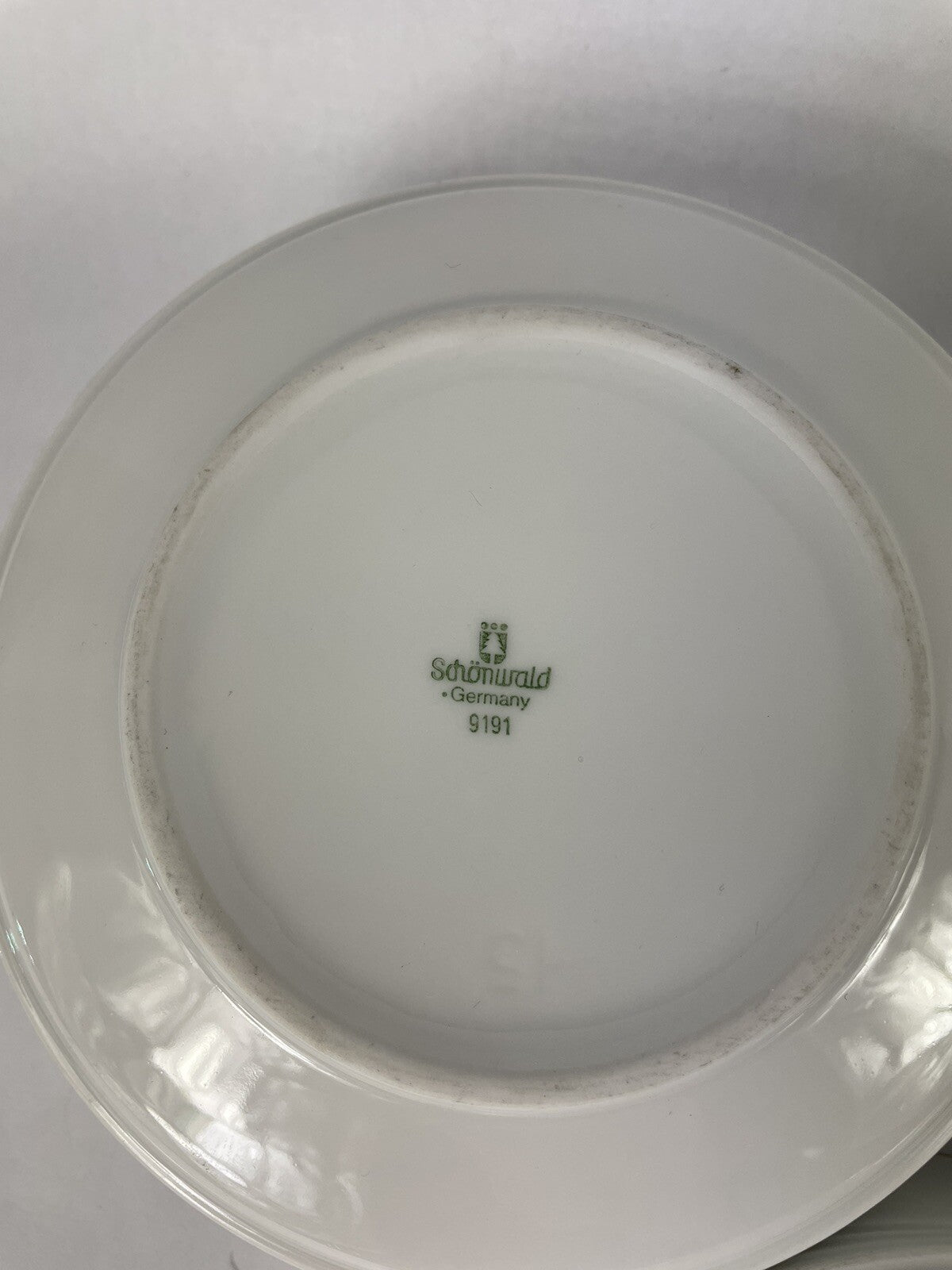 Lot of 3: Vintage Schonwald Germany White Serving Bowl 9191