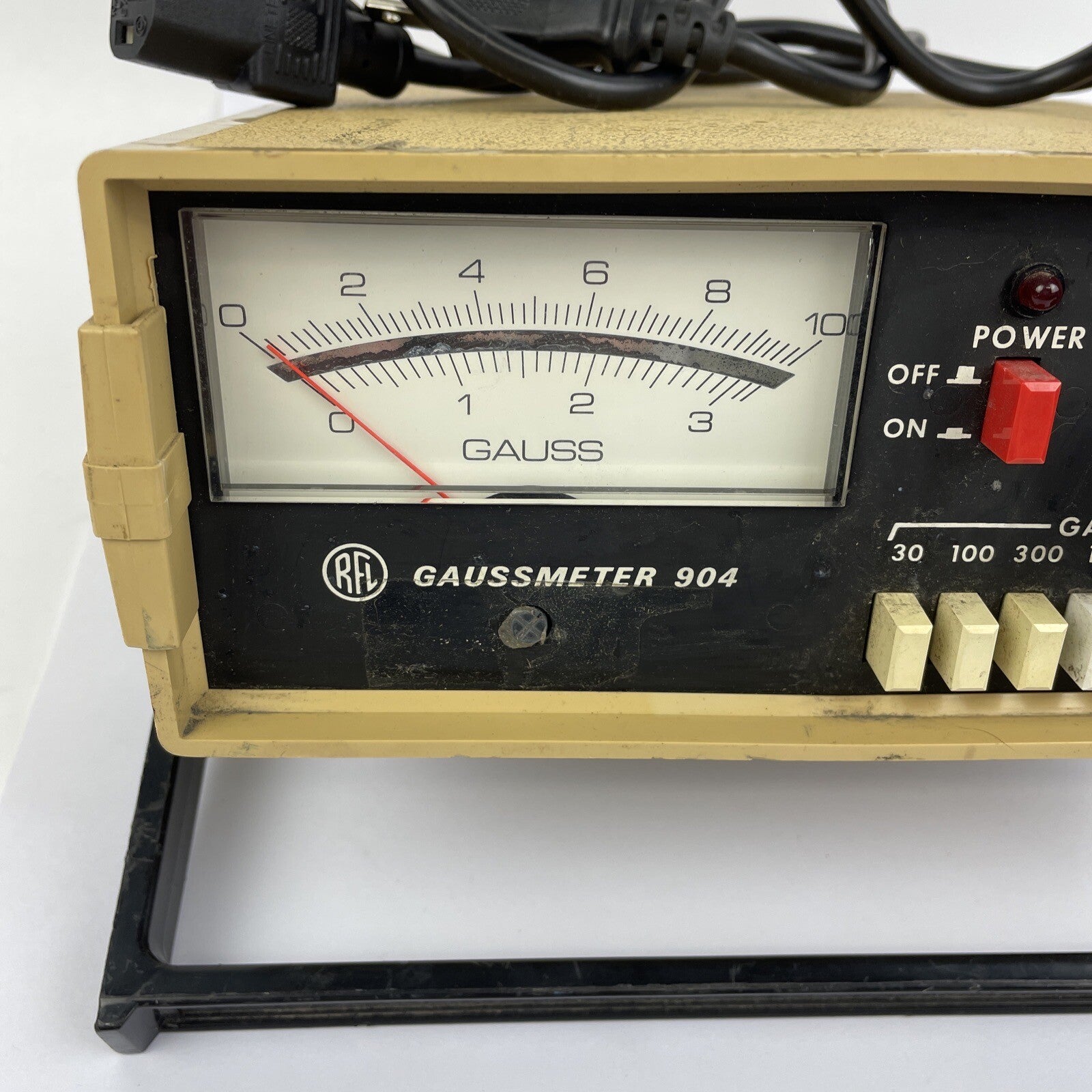 RFL Industries 904 GAUSSMETERA.C. Voltage 50 / 60 Hz 230V 115V - USA Made