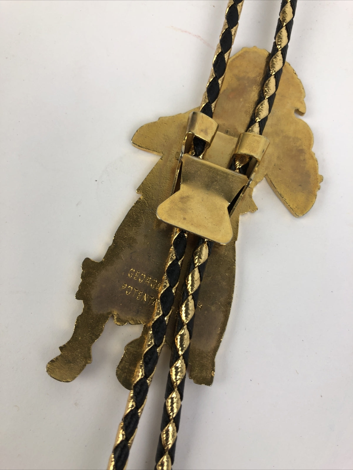 Masonic Shriners El Bekal George Deitrich Potentate 1990 Bolo Tie California