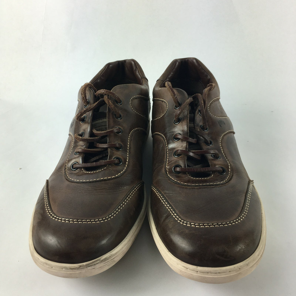 Genuine Tod's Stylish Sneakers Style Brown Shoes for Men Size 9 1⁄2