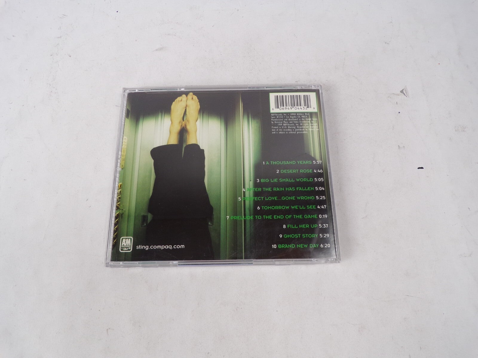 Sting Brand New Day A Thousand Years Desert Rose Big Lie Small World After CD#62
