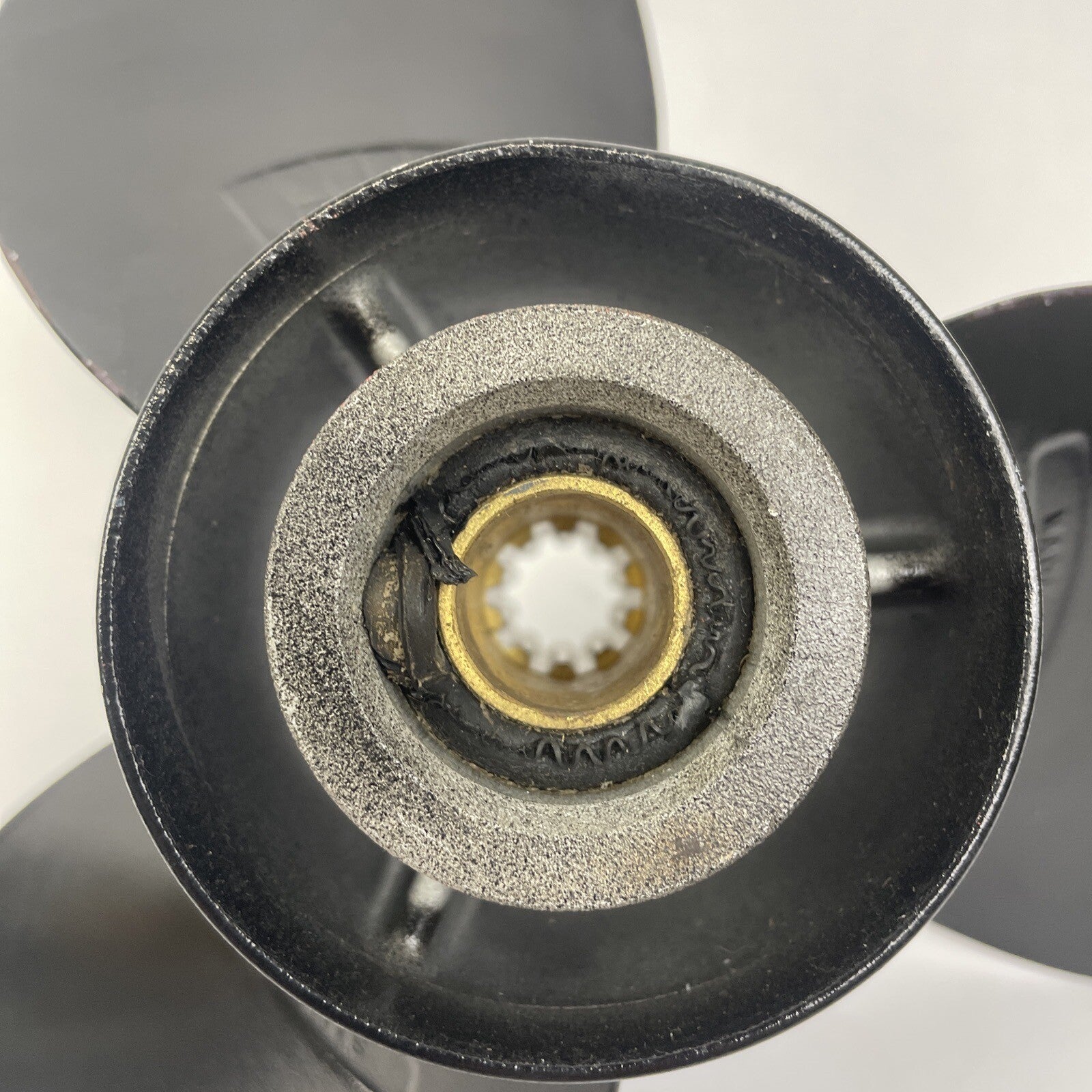 OEM Suzuki 3 x 10 1/4 x 12 Aluminum P120 10-Spline Outboard Propeller - JAPAN