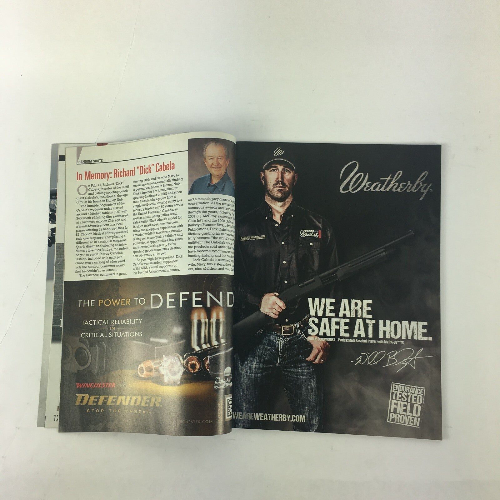 May 2014 American Rifleman Magazine Lacking Nothing Golden Bullseye Winners