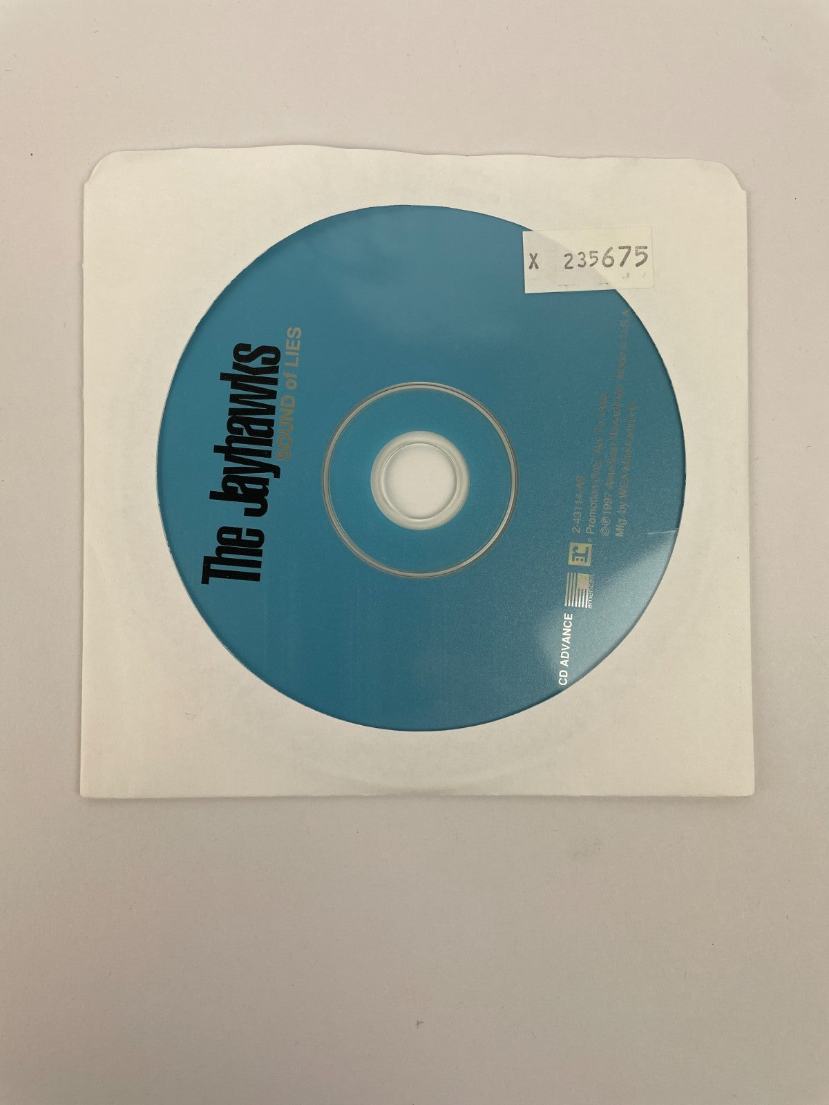 The Jayhawks – Sound Of Lies Digital Audio CD American Records 1997