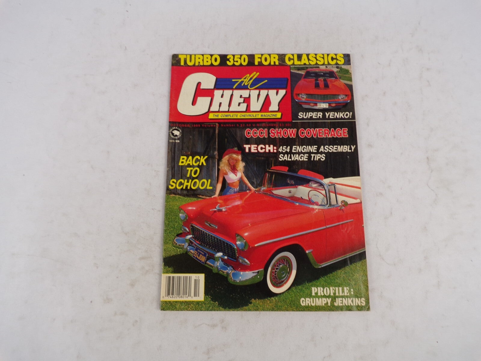 October 1988 All Chevy Turbo 350 For Classics CCCI Show Tech: 454 Engine Assembl