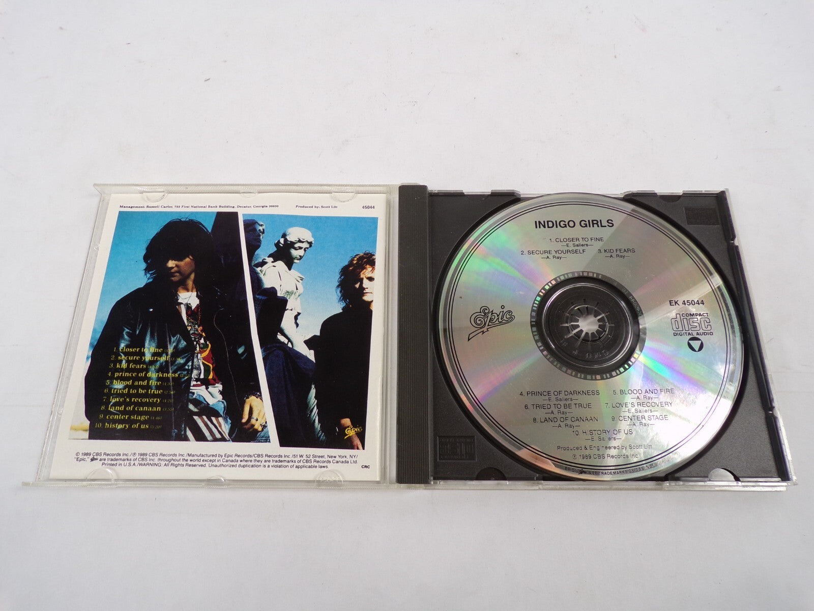 Indigo Girls Closer To Fine Secure Yourself Kid Fears Prince Of Darkness CD#30