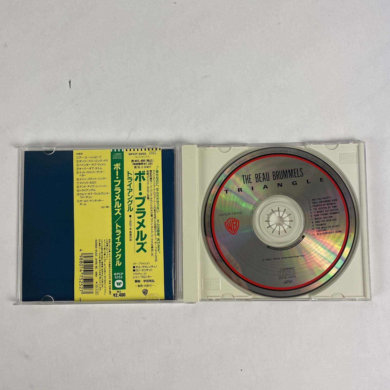 The Beau Brummels - Triangle CD Japanese Import (1993)   #16