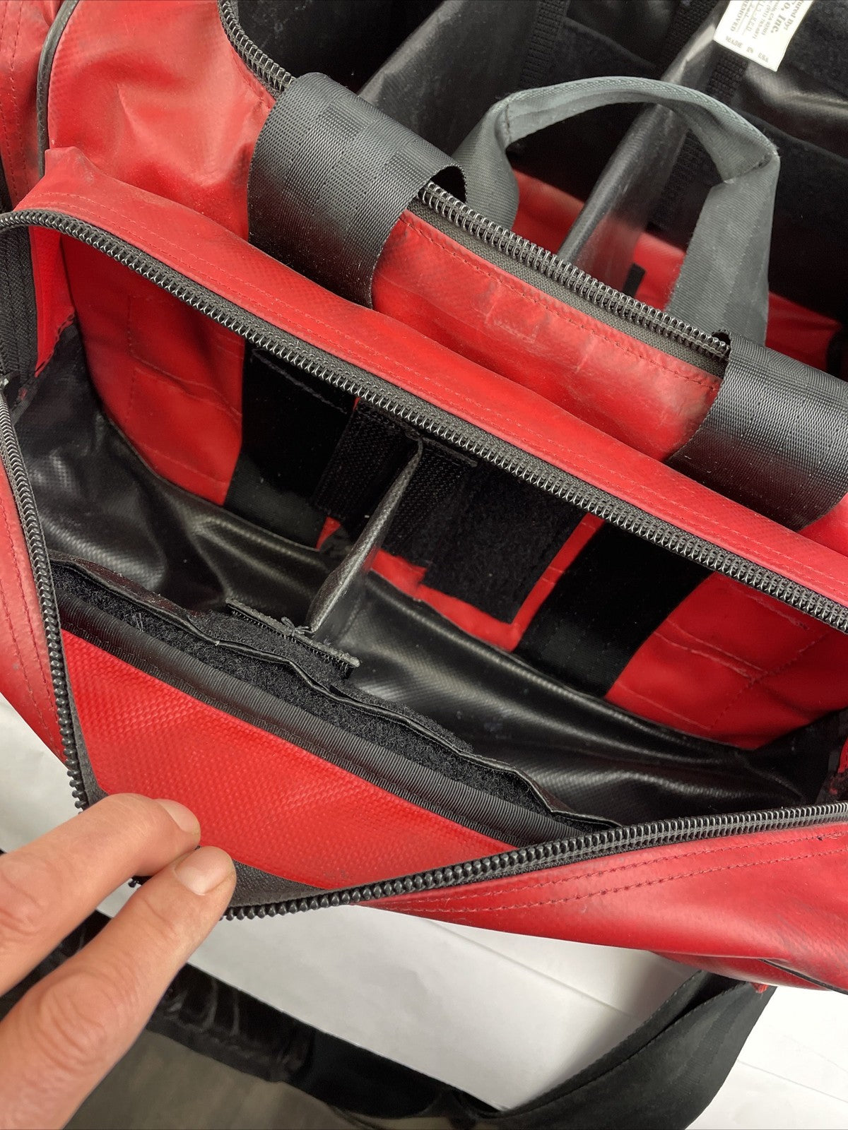 FIREFIGHTER Paramedic Equipment Padded Duffel Bag NEWPORT BEACH FIRE DEPARTMENT