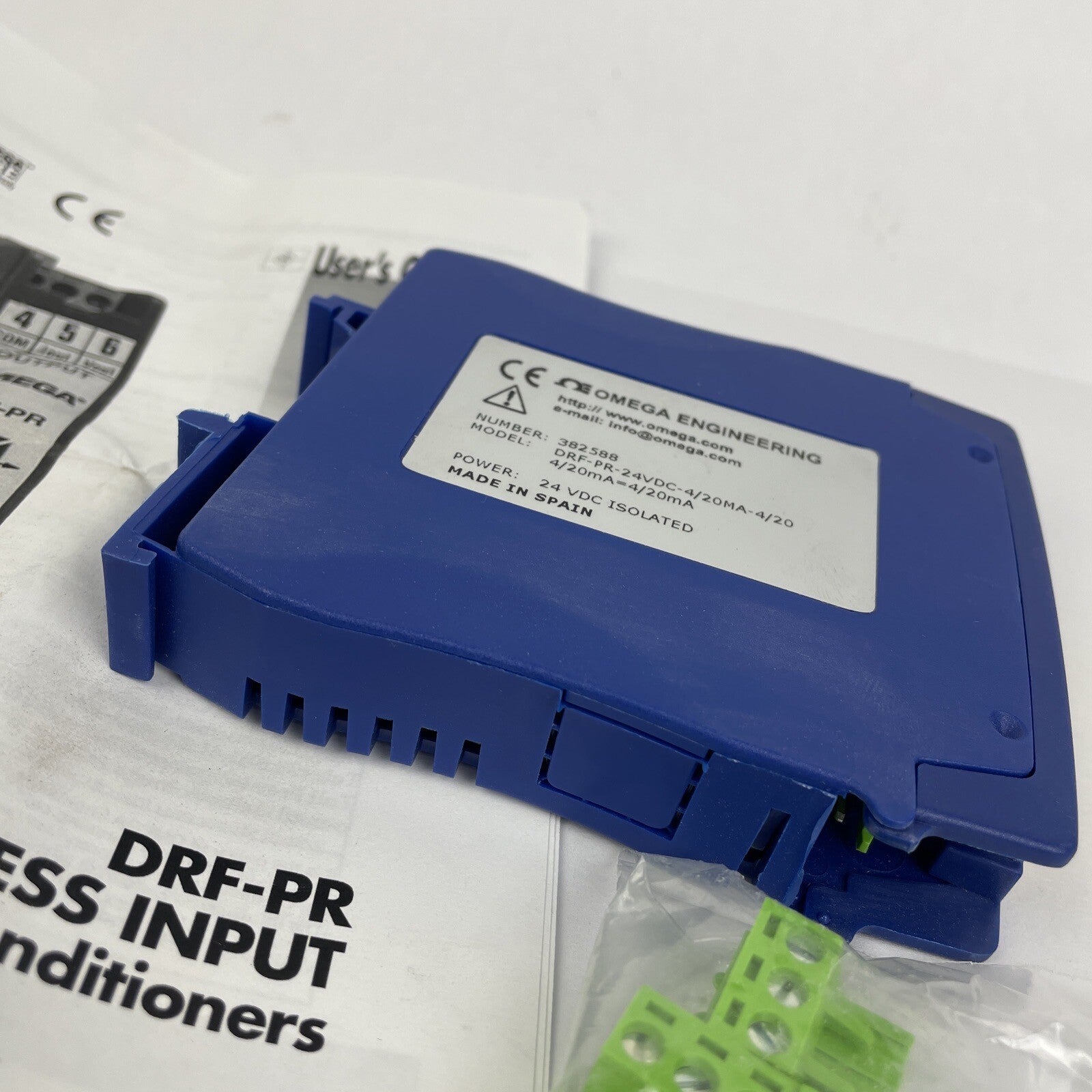 OMEGA Engineering DRF-PR-24VDC-4/20MA-4/20-420mA=4/20mA 24 VDC ISOLATED - NEW