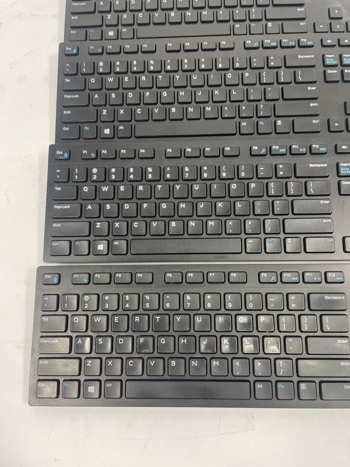 5 x Dell WK636P Wireless Keyboard -Keyboard Only Universal Receiver NOT Included