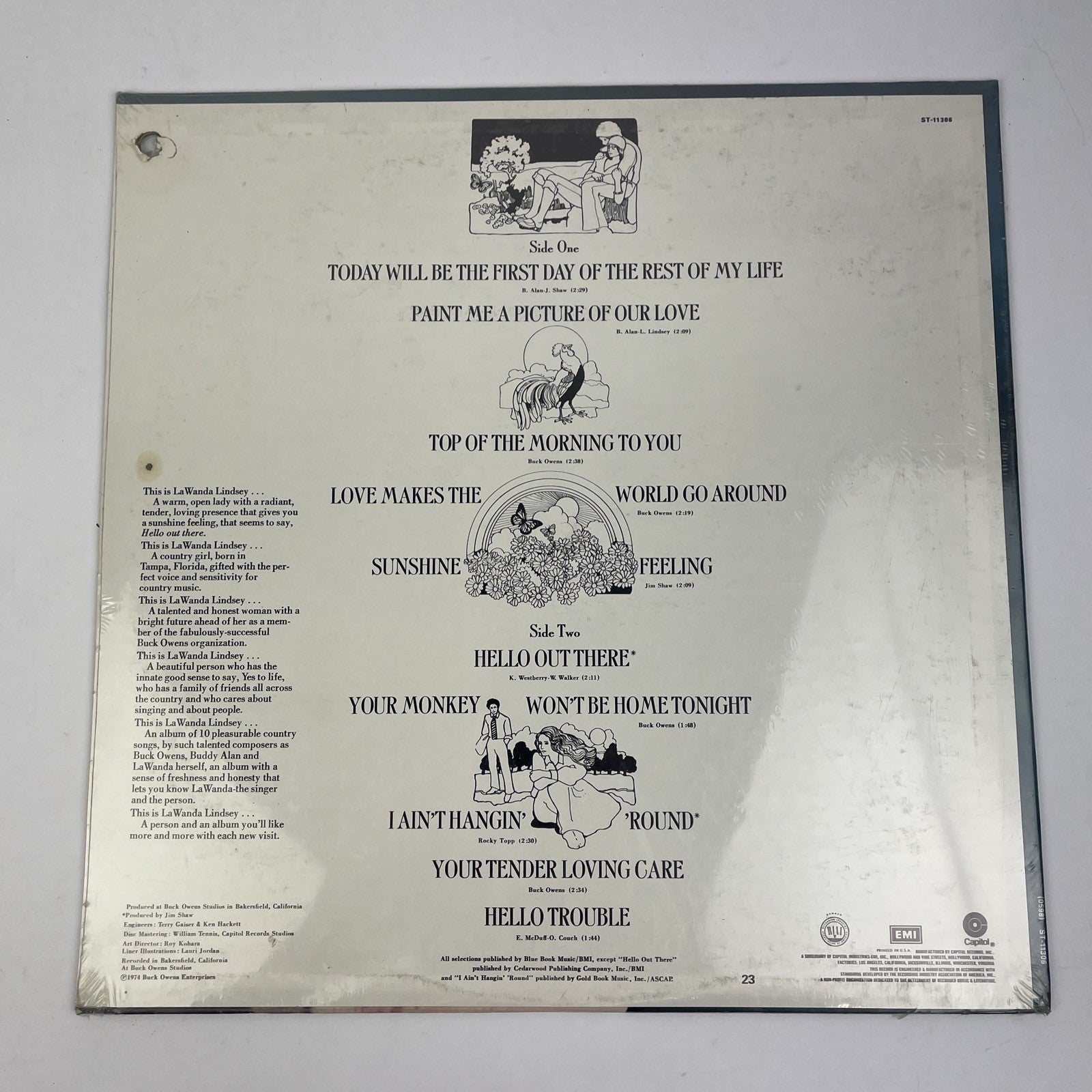 This Is LaWanda Lindsey - Hello Out There Sealed Vinyl LP Record Capitol Records