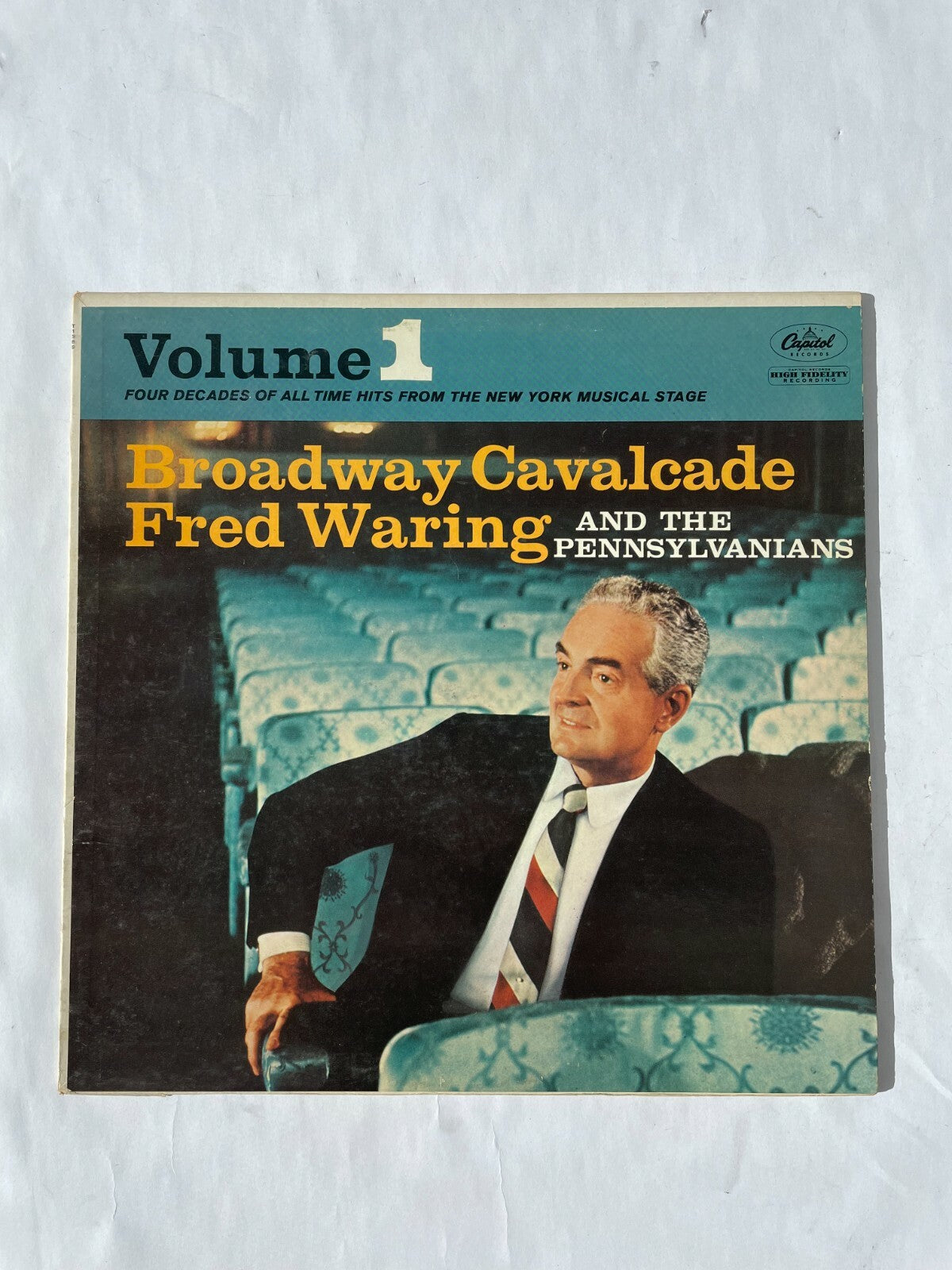 Broadway Cavalcade Fred Waring and the Pennsylvanians Vol 1 Vinyl Record Q10