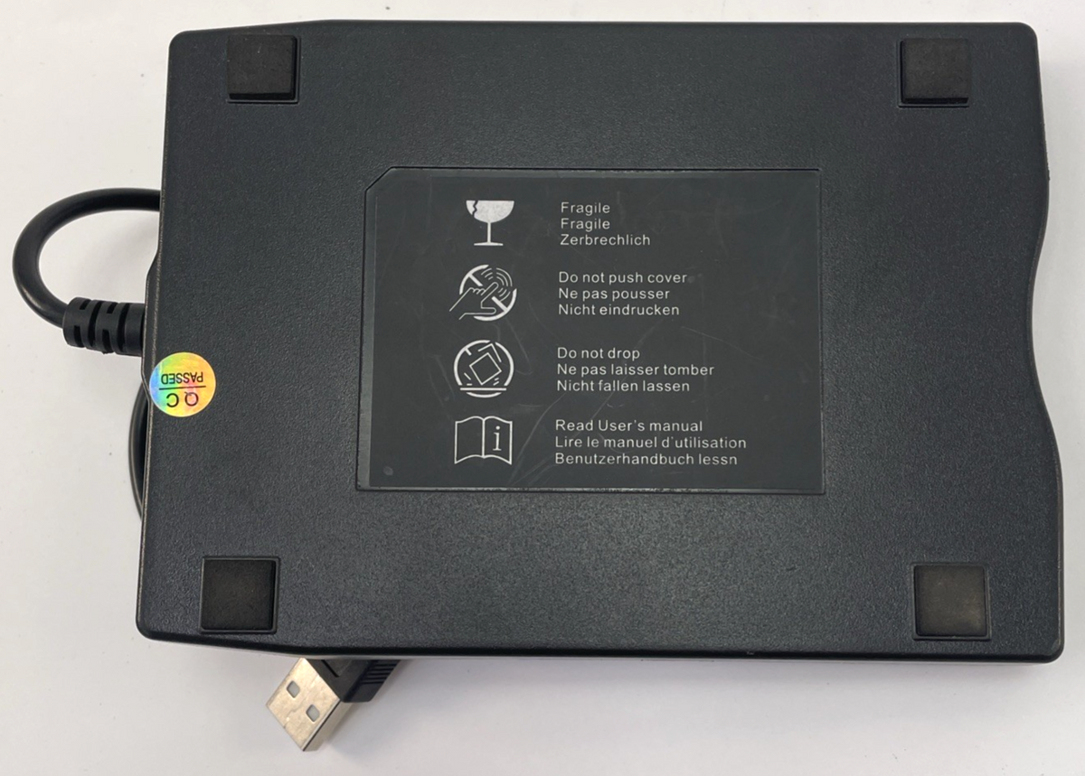 Tendak USB Floppy Disk Drive 3.5" Portable External Reader Windows 11/10/8/7 Mac