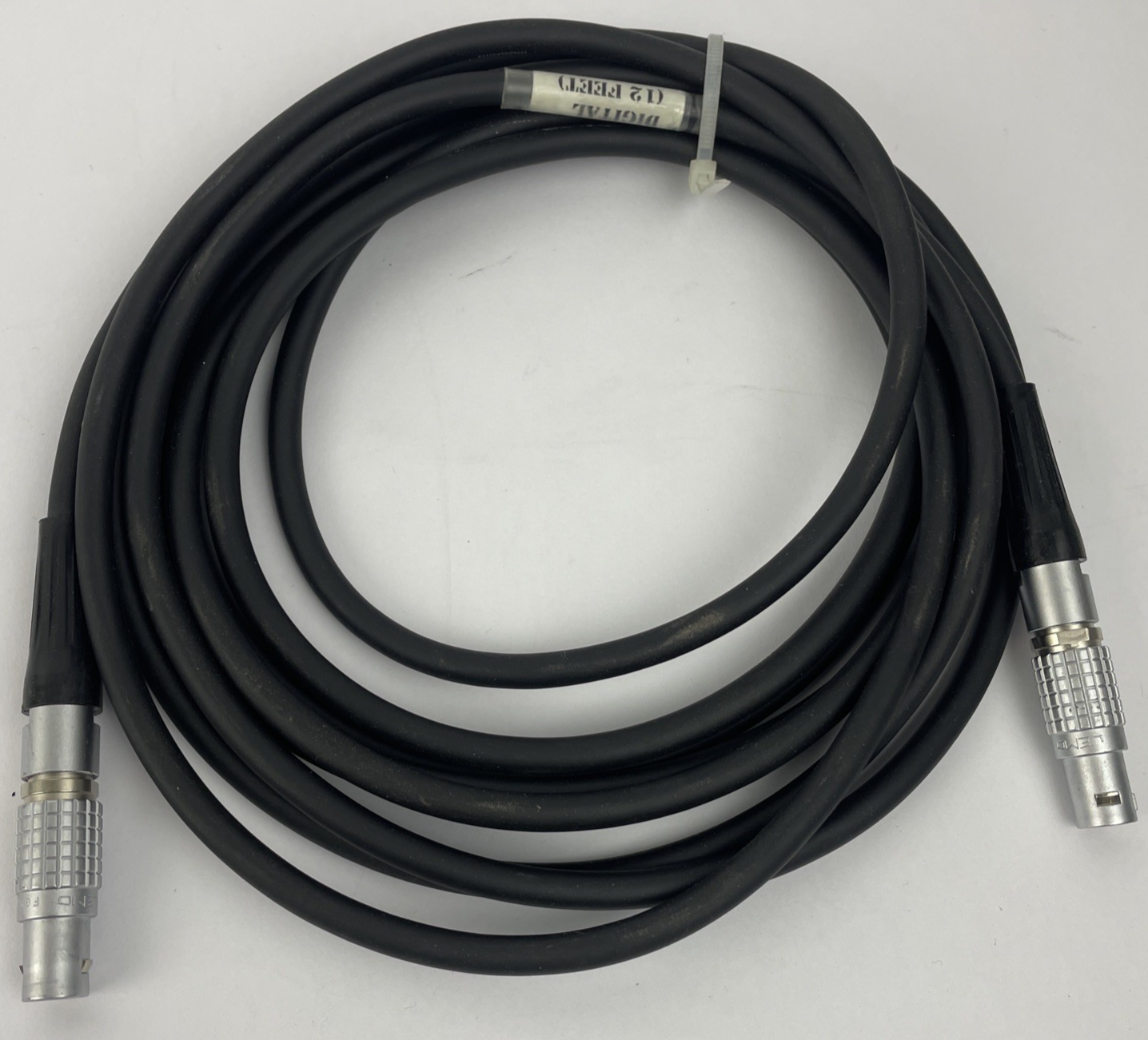 Lemo 8 pin FGG 1B FGG.1B FGG Male to Lemo FGG 1B FGG1B Male 8 Pin Cable 12'