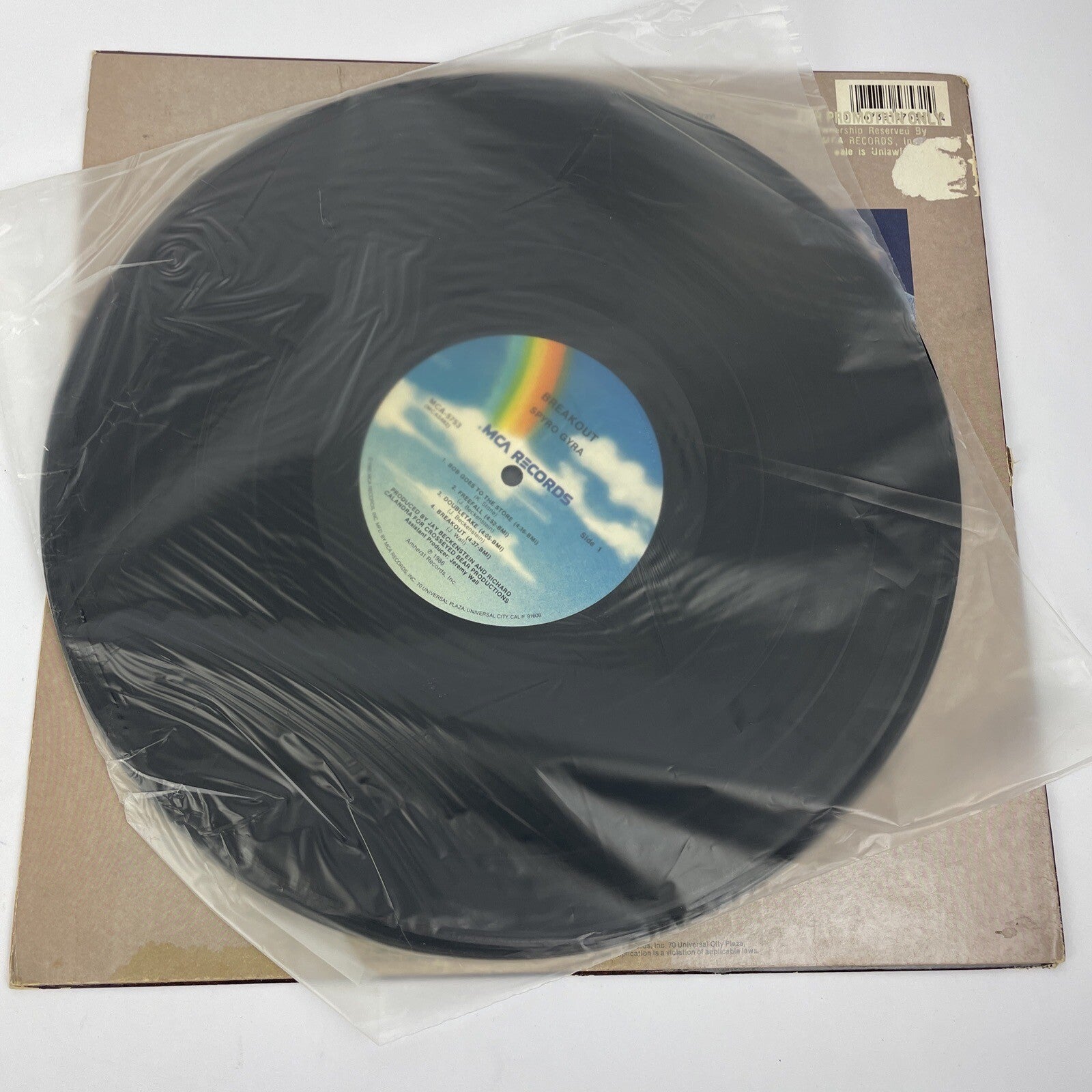 Spyro Gyra " Breakout " Vinyl LP VG+ 1986 MCA MCA-5753 - Promotional copy