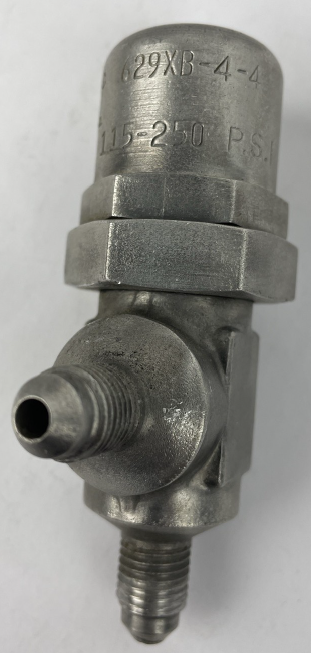Republic MFG Pop Off Valve MODEL # 629XB-4-4 Range 115 - 250 PSI