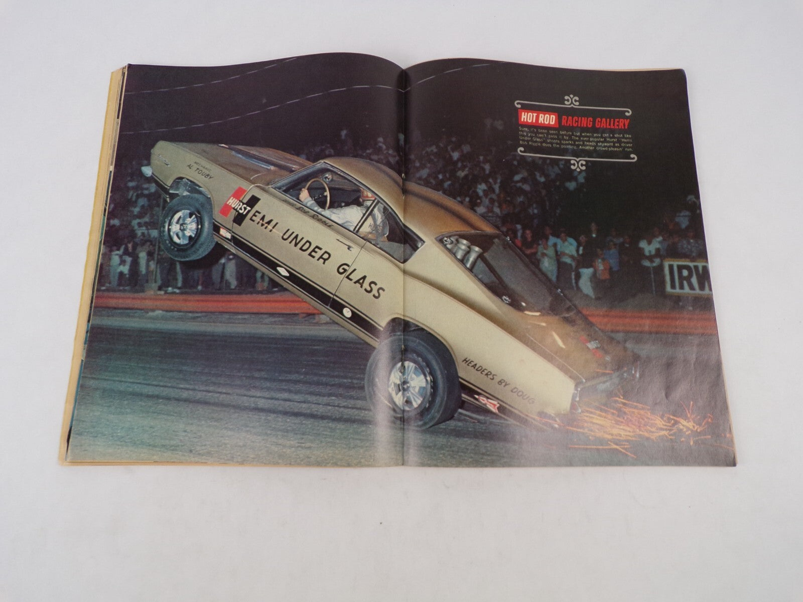 November 1967 Hot Rod Magazine Plymouth's Road Runner New Small-Block Chevy Tric