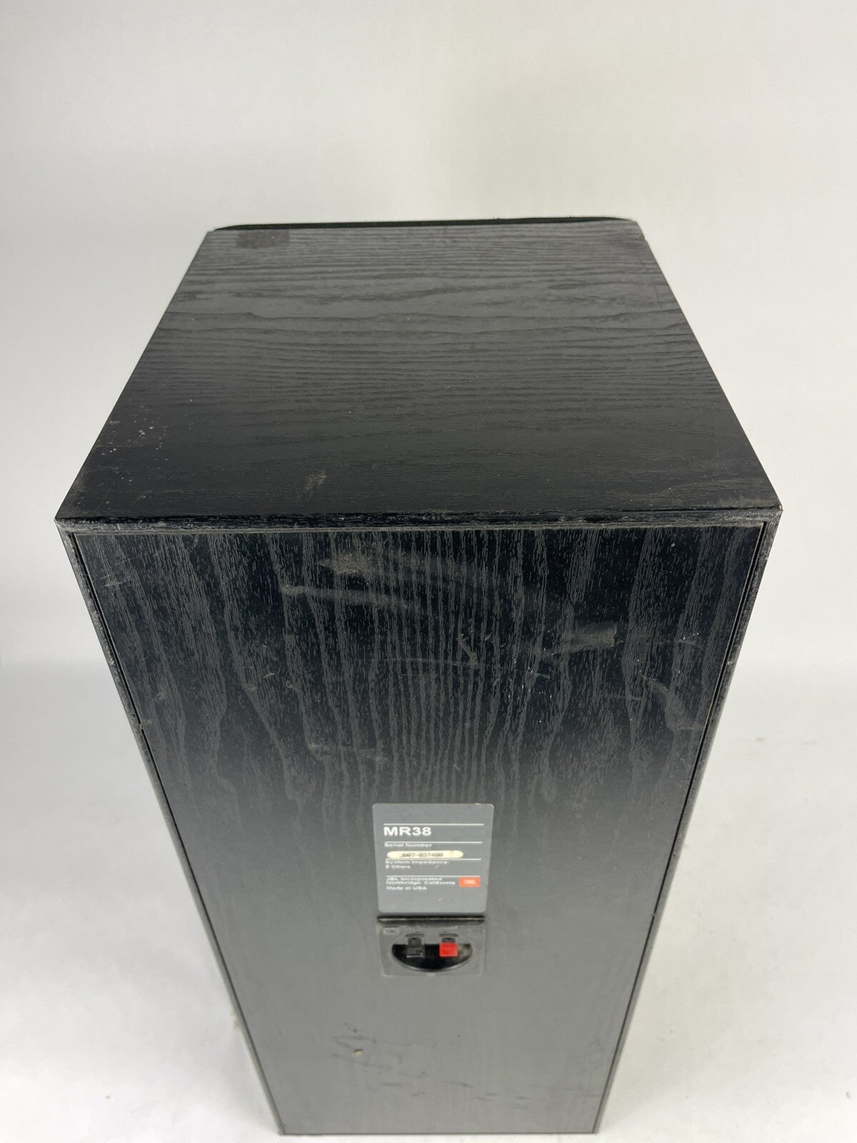 JBL MR38 SPEAKER 24” Serial Number J007-037400 - 1 speaker