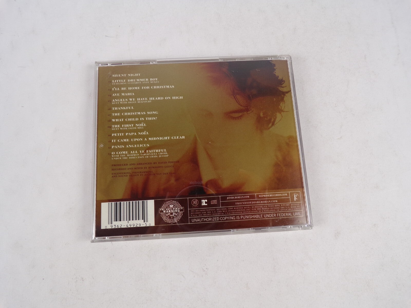 Josh Groban Noel Silent Night Little Drummer Boy I'll Be Home For ChristmasCD#54