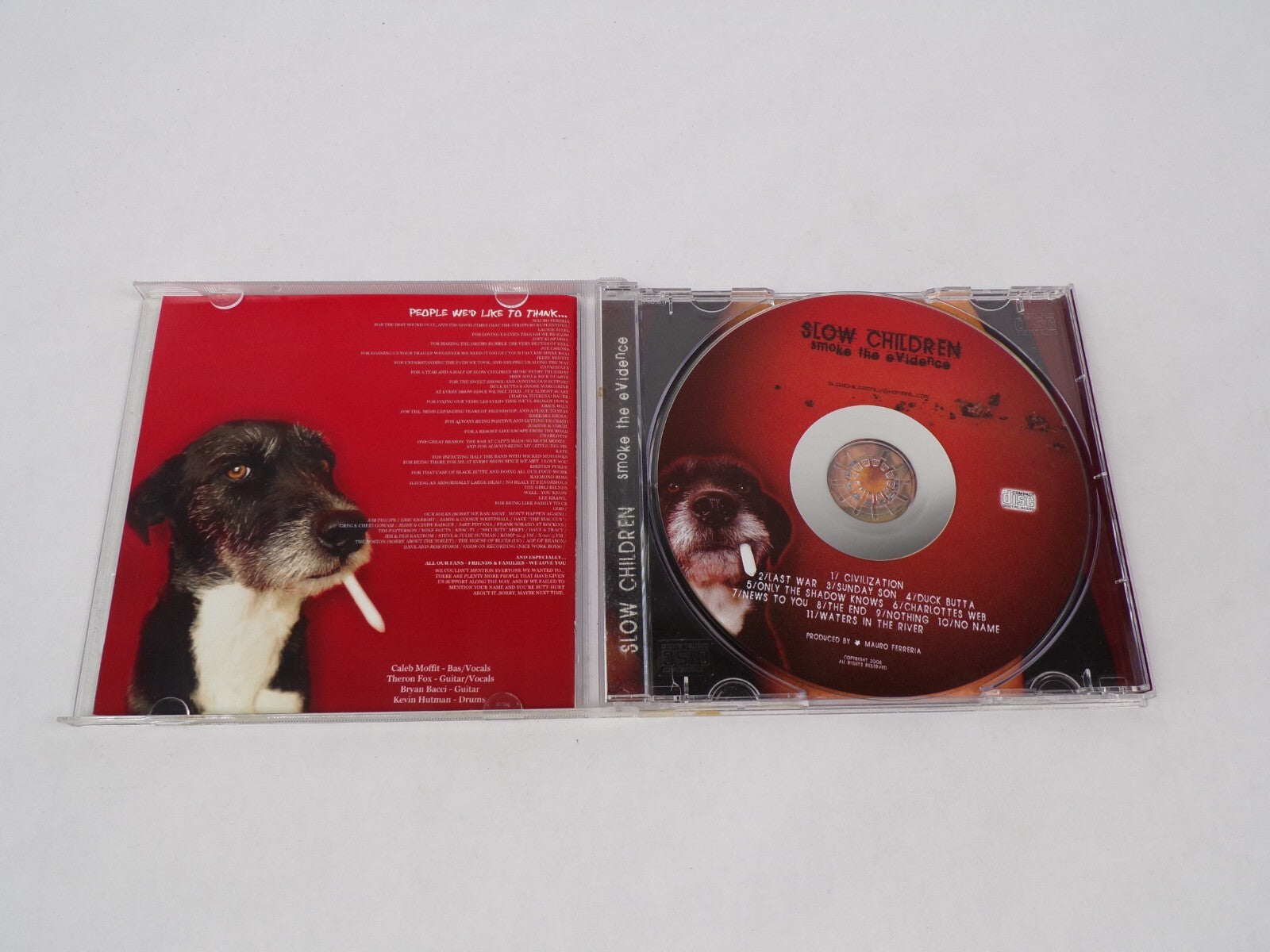 Slow Children Smoke The Evidence Civilization Last War Sunday Sun Duck But CD#63