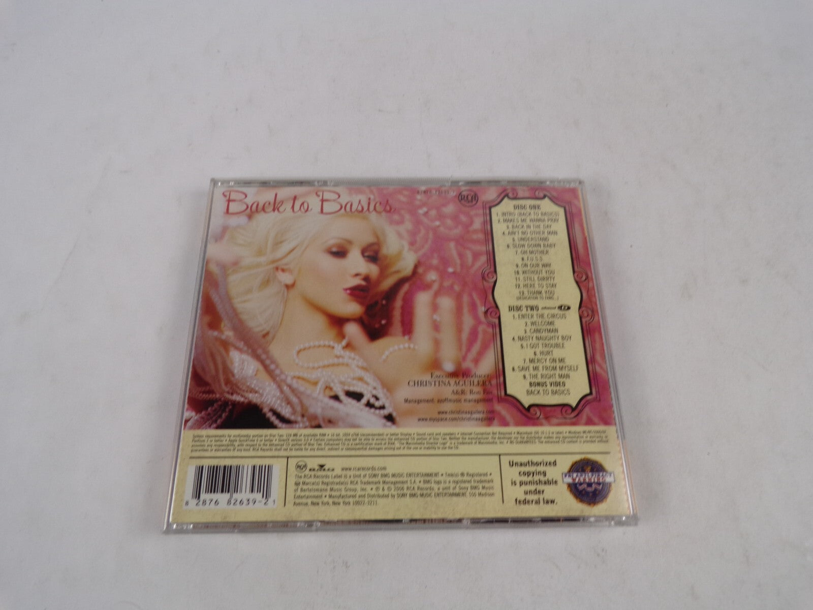 Christina Aguilera Back To Basics Makes Me Where Park Back In The Day Ain'tCD#53