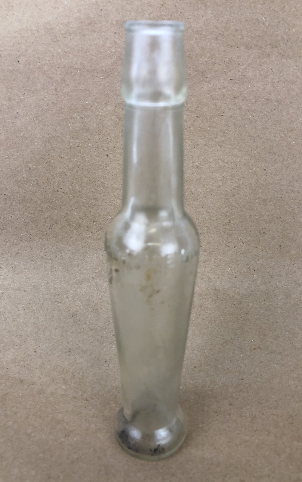 VINTAGE Antique - RE UMBERTO OLIVE OIL BOTTLE - EXCELLENT 6.75" Tall