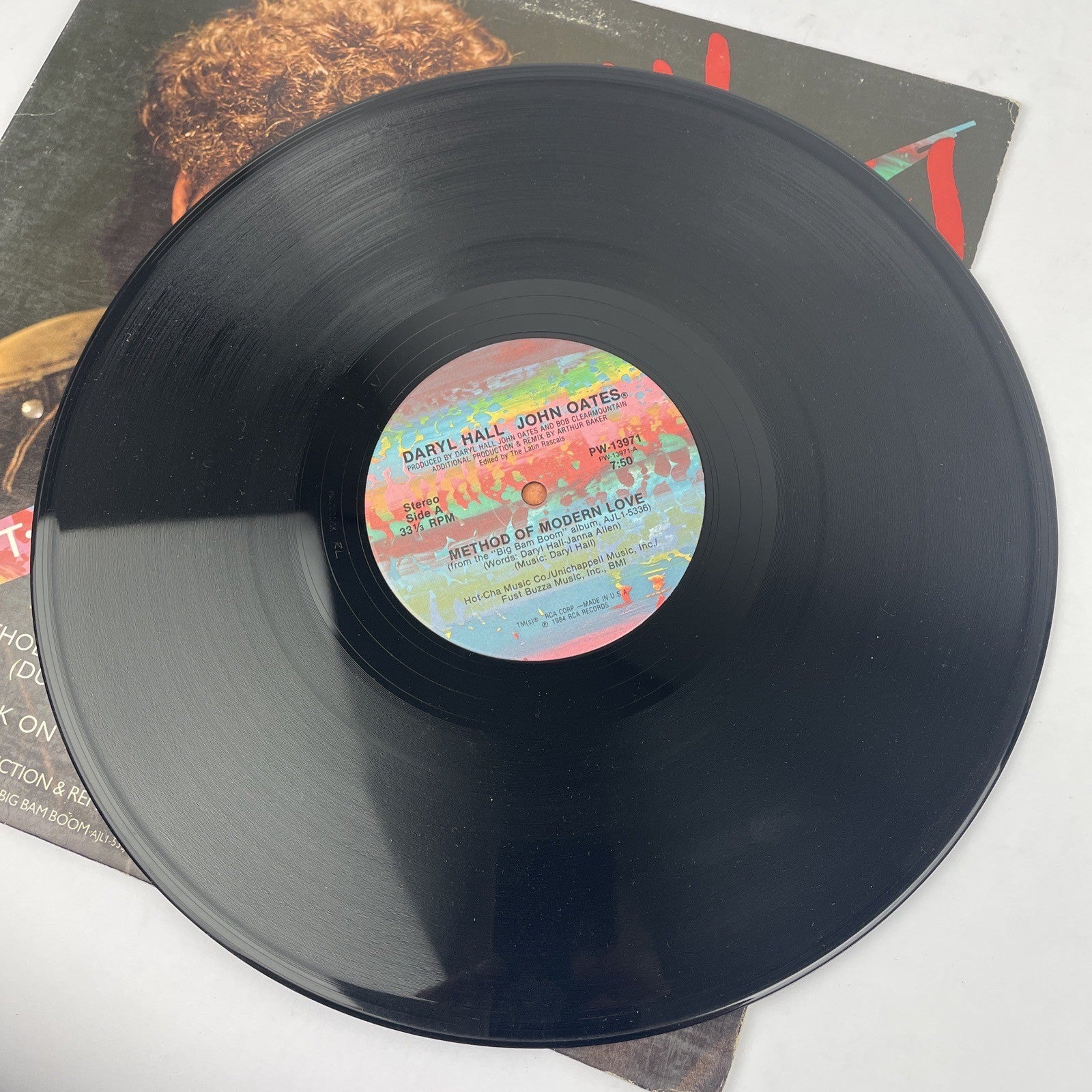 Hall & Oates - Method of Modern Love - 12" Single - Original - RCA Records