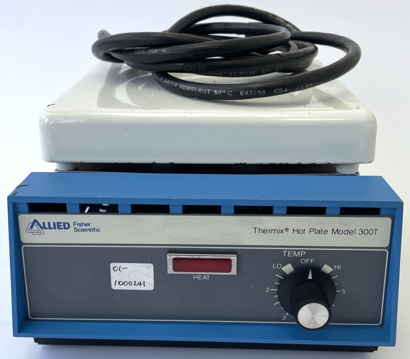 Allied Fisher Scientific Thermix Hot Plate Model 300T 115V 60Hz Made in the USA