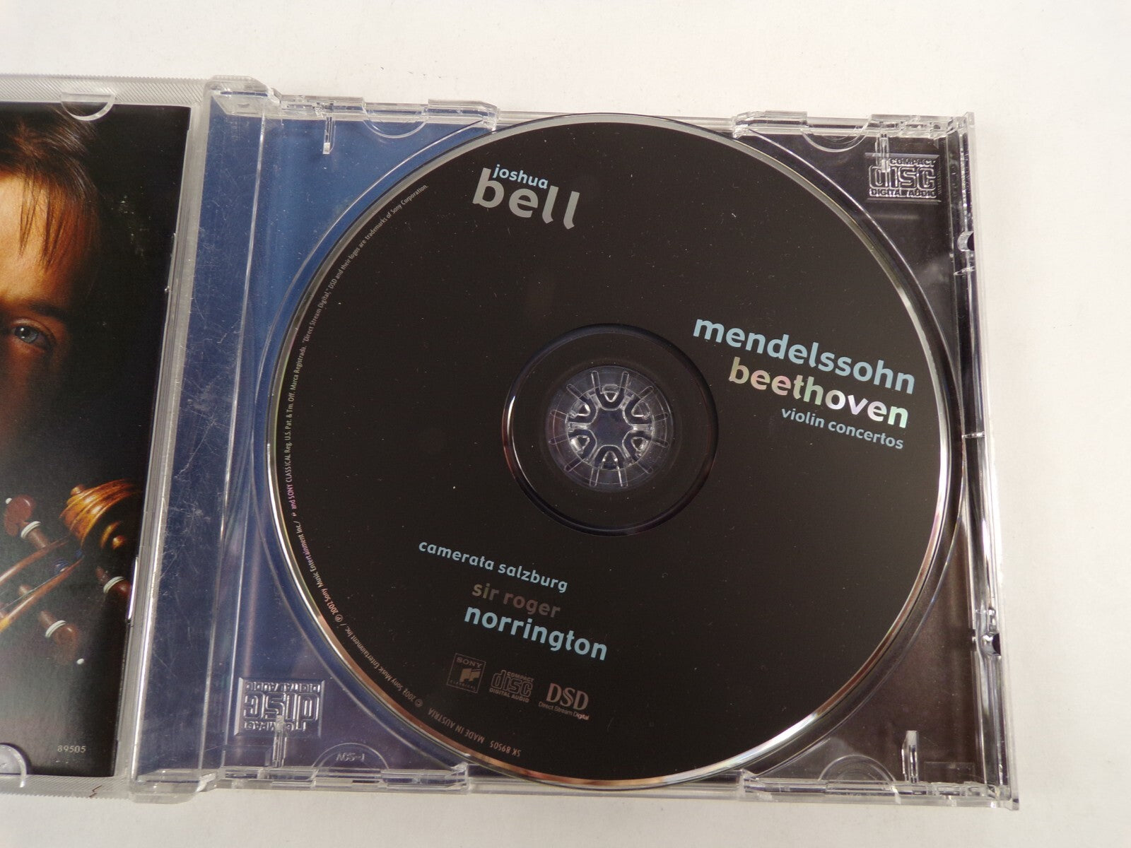 Joshua Bell Mendelssohn Beethoven Violin Concertos Sir Roger Norrington CD#51
