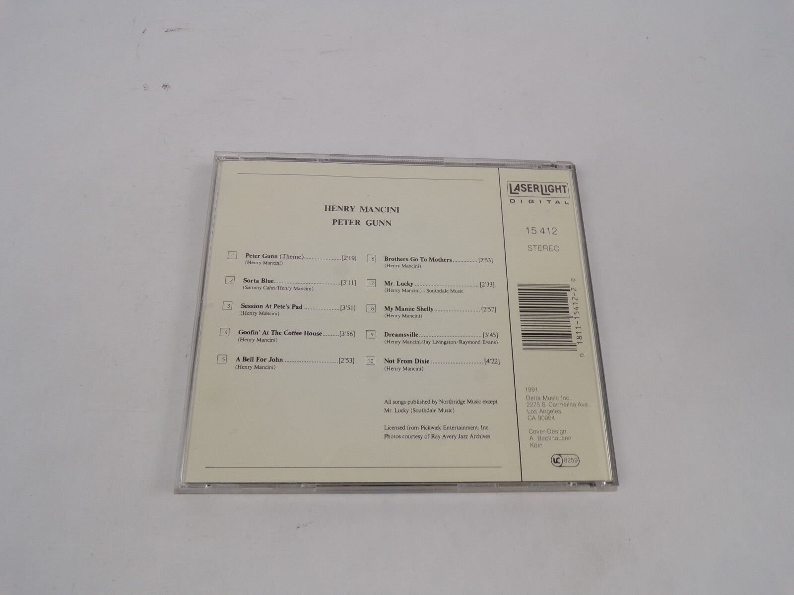 Henry Mancini Peter Gunn Peter Gunn Sorta Session At Pete's Pad Goofin' At CD#67