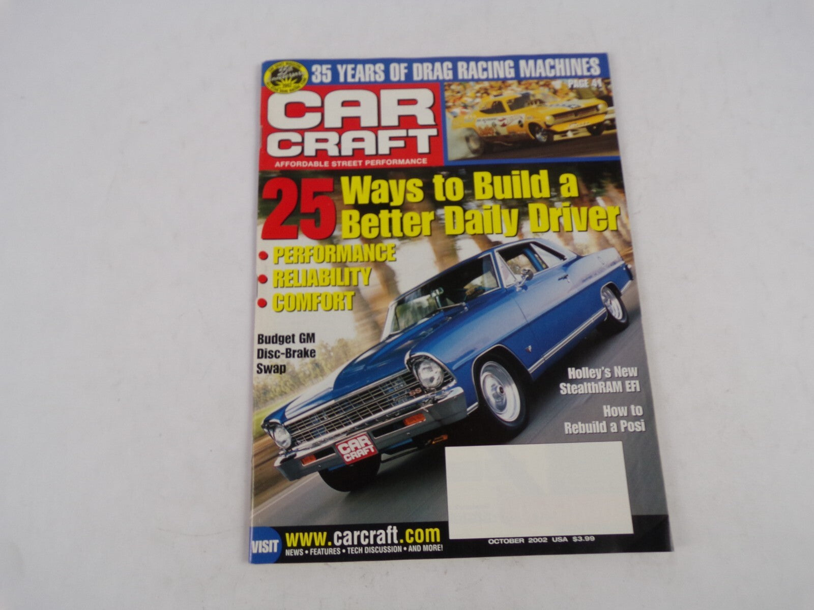 October 2002 Car Craft 25 Ways To build A better Daily Driver Drag Racing Machne