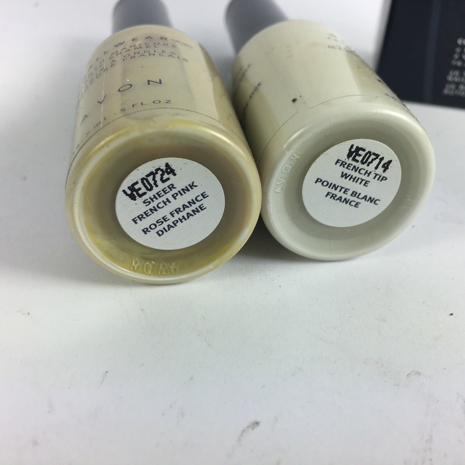 Avon Nailwear What Tip Are You ? French Manicure Kit Nail Enamel B2