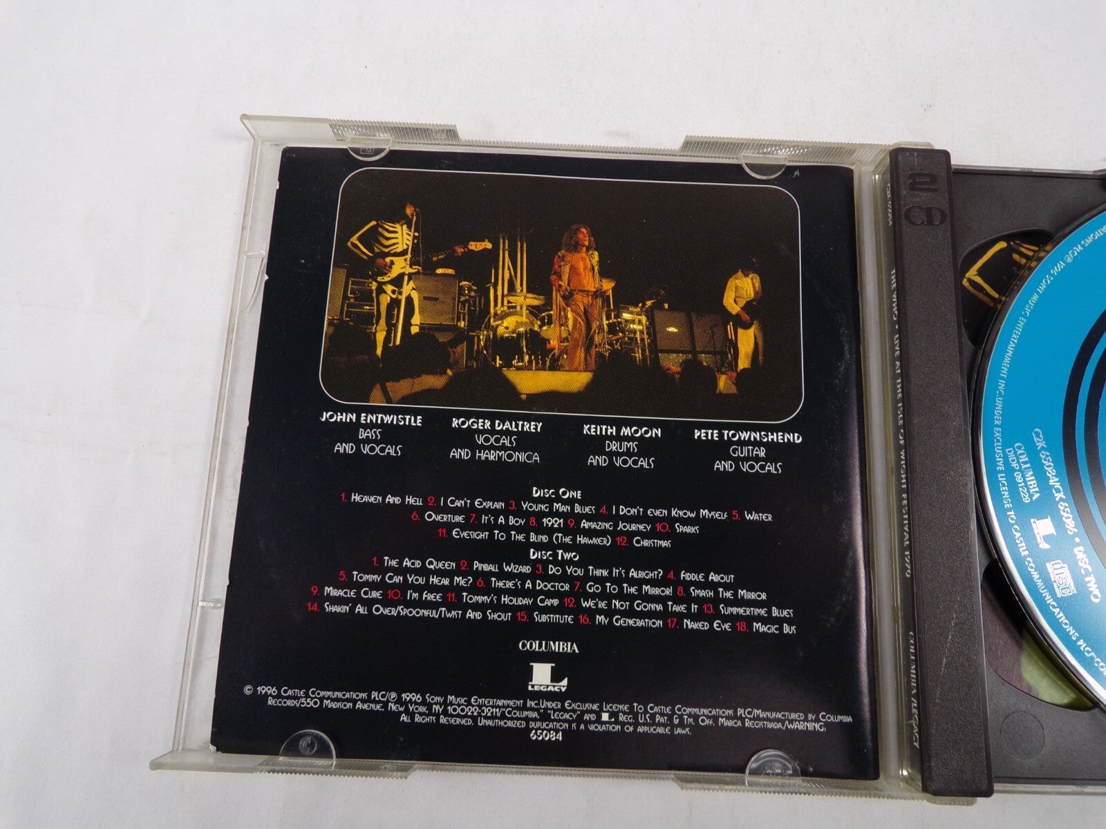 The Who Live At The Isle Of Wight Festival 1970 Heaven And Hell CD#57