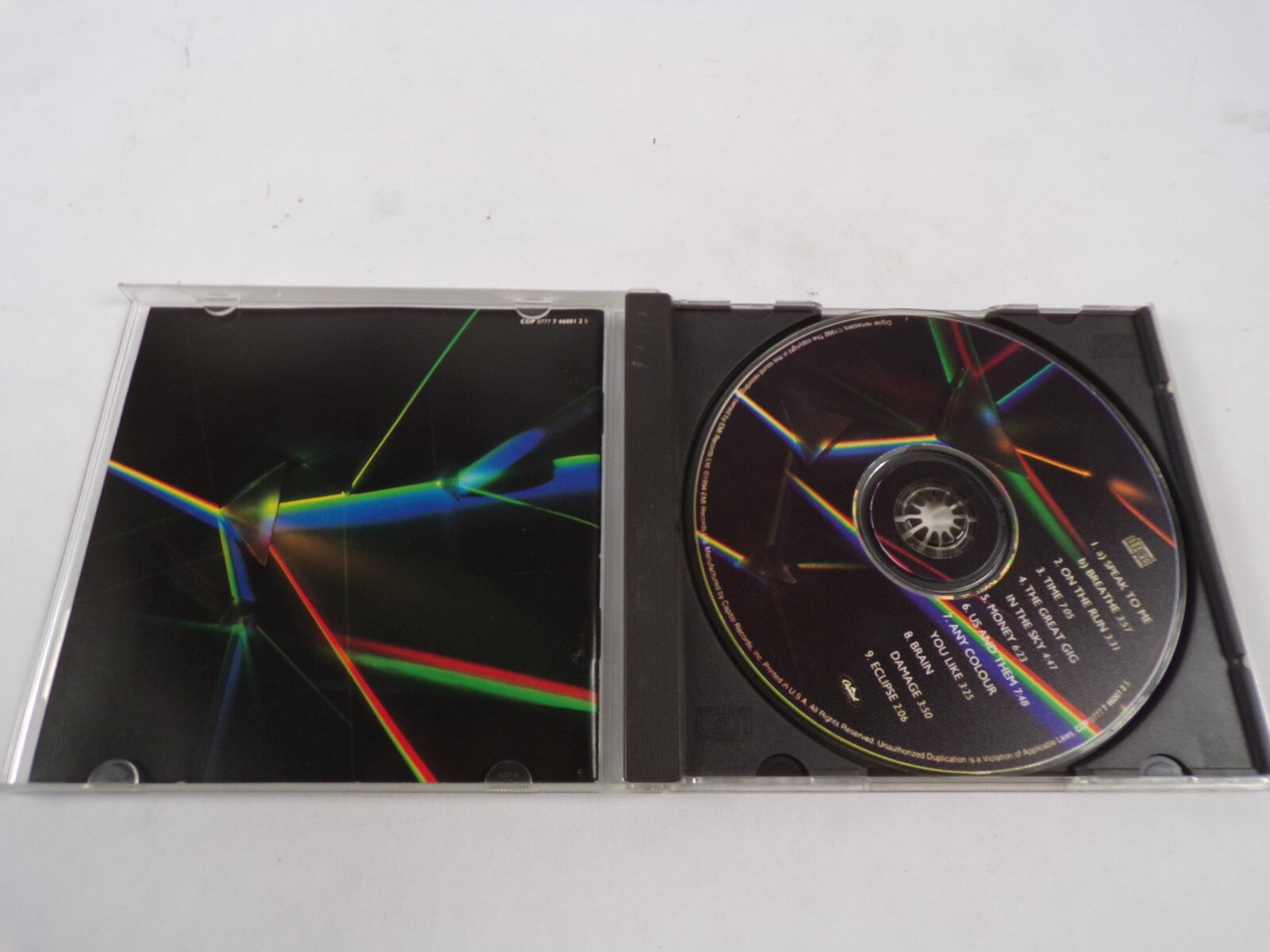Pink Flyod Dark Side Of The Moon CD#43